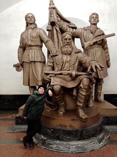 Мы в метро Москвы 