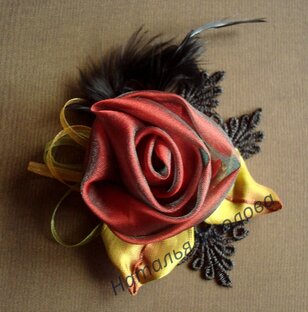 Украшения из лент