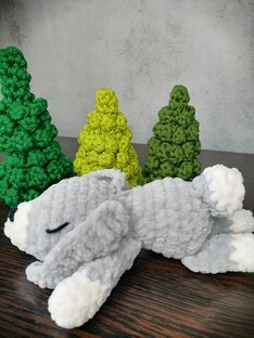 Изделия из плюшевой пряжи 