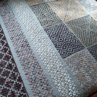 Мозаичное вязание крючком