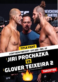 #UFC282 10 декабря 2022 года на спортивной арене «T-Mobile Arena» 