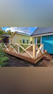 Терраса к дому под ключ 