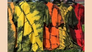 Шибори - узелковый батик