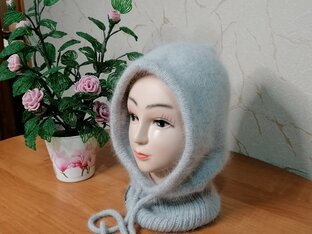 Шапка, капор, варежки