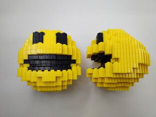 Строим 3Д модели из мини конструктора