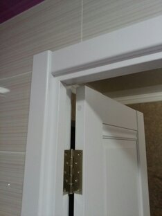 МОИ РАБОТЫ. ПРОЁМЫ ДО И ПОСЛЕ МОНТАЖА ДВЕРЕЙ