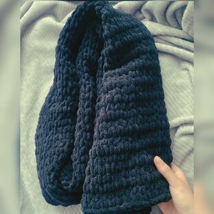 Очень тёплый и мягкий шарф 