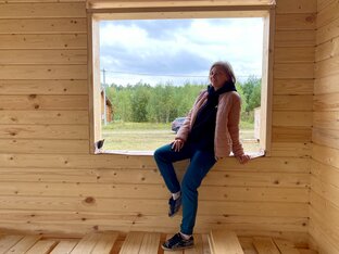 Строим дом под Тарусой