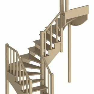 Лестницы деревянные