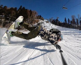 Snowboarding