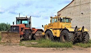 Сочлененные трактора большие и малые