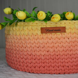 Декор крючком