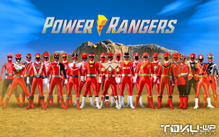 ALL POWER RANGERS Mighty Morphin-Dino Fury(1993-2022)