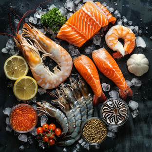 Статистика Дзен Морепродукты, рыба, икра, креветки: оптом и в розницу с доставкой до двери! 