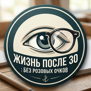 Логотип канала Жизнь после 30: без розовых очков