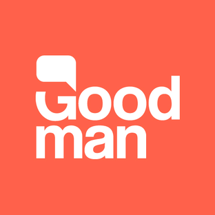 Логотип канала GOODMAN - юристы, списание долгов и кредитов