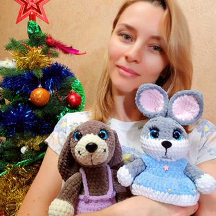 Статистика Дзен Вязаные игрушки с Ольгой Суменковой.