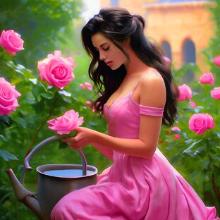 Розовый сад творчество для души.
