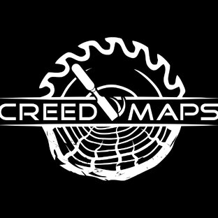 Статистика Дзен CreedMaps - Интерьерные карты из дерева