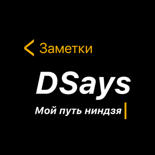 DSays • Мой путь ниндзя