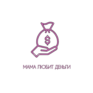 Логотип канала Мама любит деньги