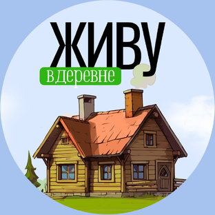 Логотип канала Живу в деревне
