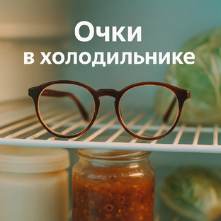 Статистика Дзен Очки в холодильнике 