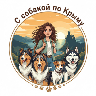 Статистика Дзен С собакой по Крыму.
Колли , Хаски и Джек Рассел терьер.