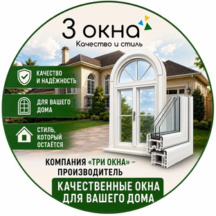 Статистика Дзен Пластиковые, деревянные и алюминиевые окна от производителя. Три окна