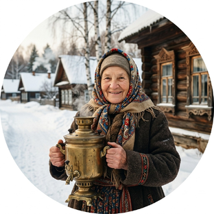 Логотип канала Будни старой России