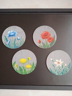 Цветы - миниатюры