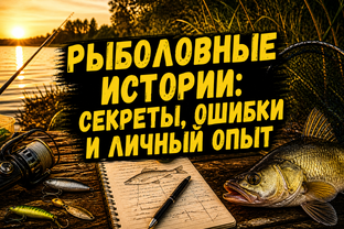 Рыболовные истории: секреты, ошибки и личный опыт