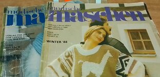 Полистаем старые журналы.Полистаем старые журналы. Журнал Modische Maschen - вес