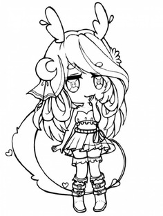 Нарисовала раскраску