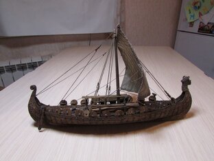 Модель Скандинавского корабля Драккар