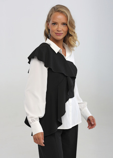 эффектная дизайнерская блуза.