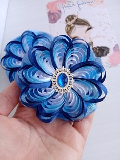 Бантики из узкой ленты