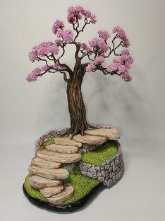 Дерево из бисера. Мастер-класс