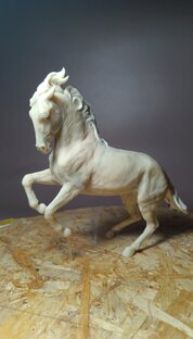 Процесс изготовления скульптуры лоогаши