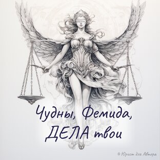 Чудны, Фемида, ДЕЛА твои