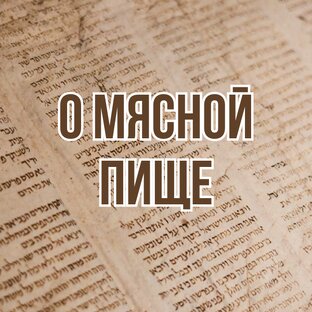 О мясной пище (2009, цикл проповедей)