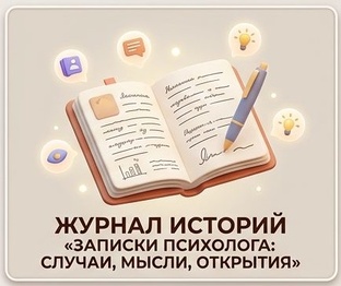 Журнал историй "Записки психолога: случаи, мысли, открытия"