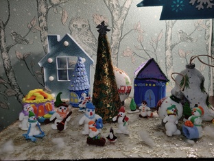 Адвент в ожидании 2024. Город снеговиков