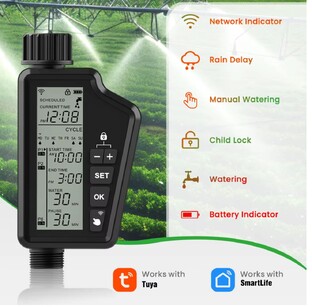 Полив сада и газона