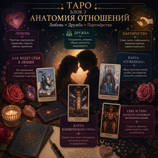 ТАРО: Блок 2. Анатомия отношений