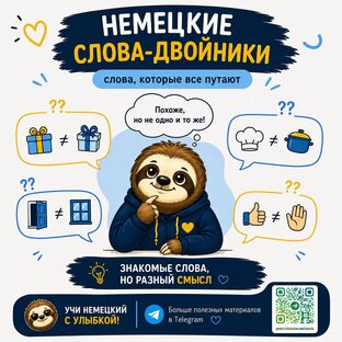 Немецкие слова двойники