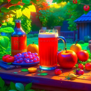 Fruit beer