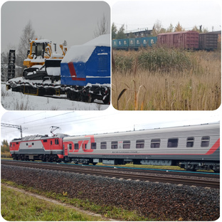 Вагоны, вагоны, очень много вагонов 