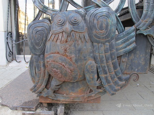 Совы в архитектуре Москвы