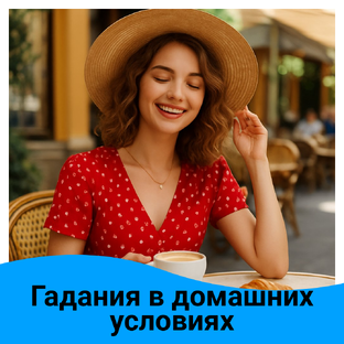 ГАДАНИЯ В ДОМАШНИХ УСЛОВИЯХ